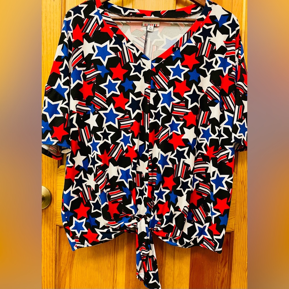 Women’s “Liberty Park” Star Spangled Top